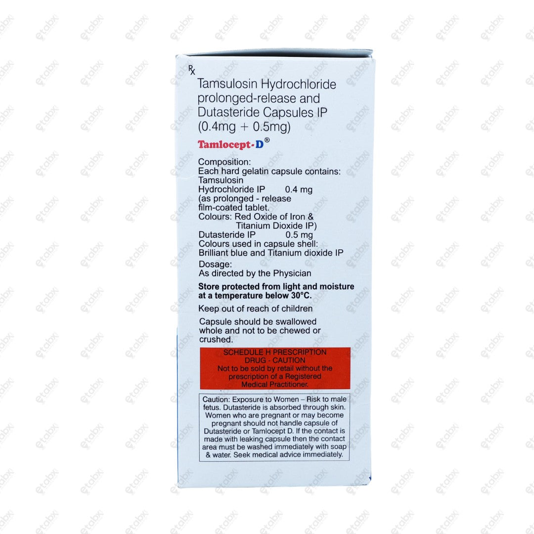 Tamlocept D Capsule 15's