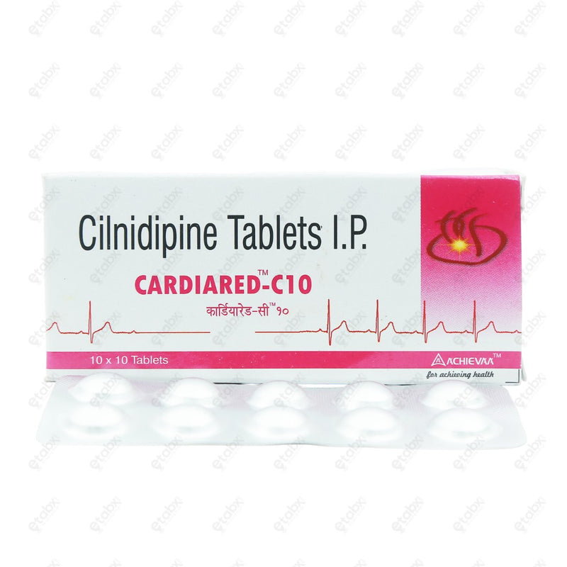 CARDIARED C 10mg Tablets (10's)