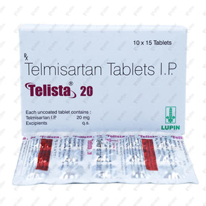 Telista 20mg Tablet 15's
