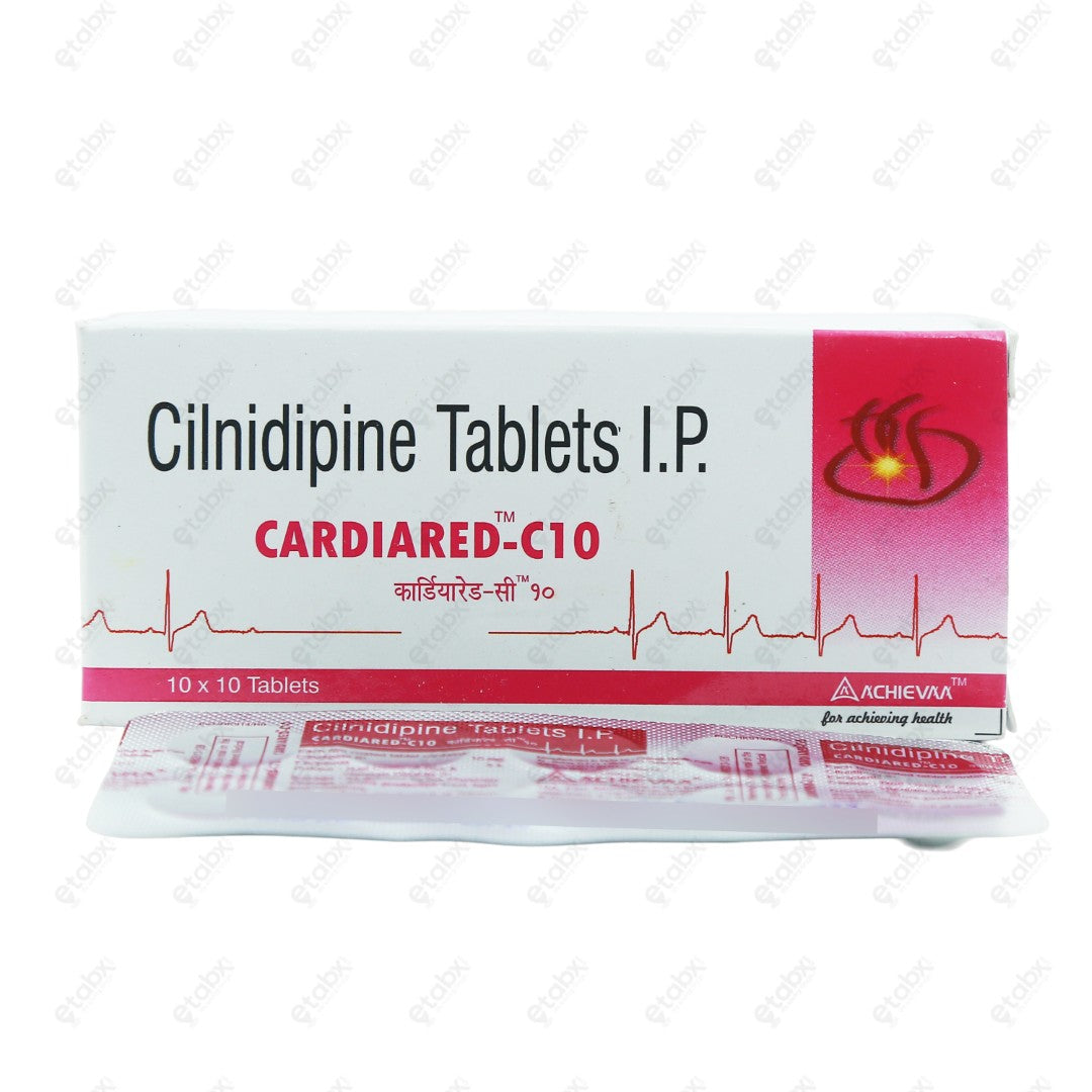 CARDIARED C 10mg Tablets (10's)