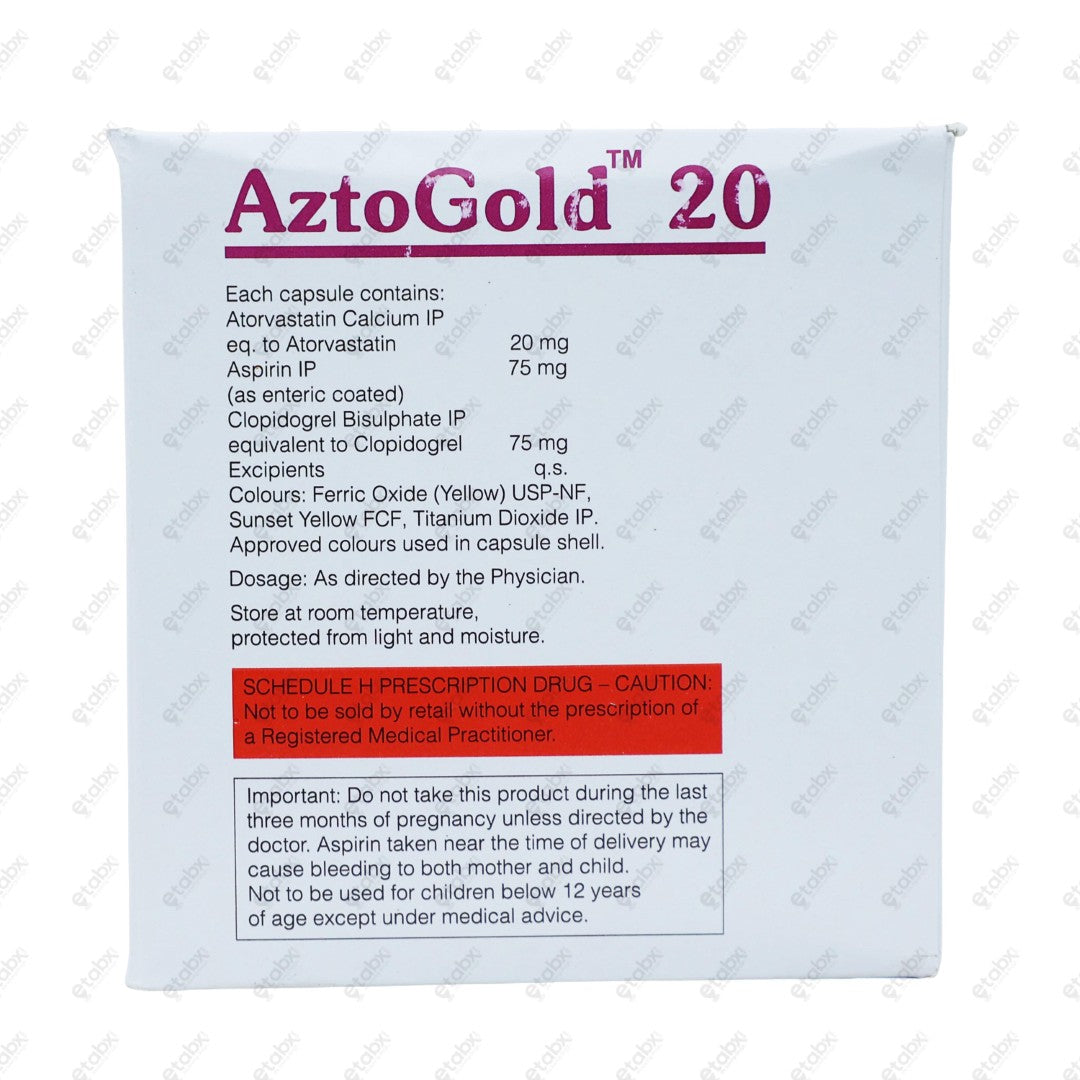 AztoGold 20 Tablet 10's