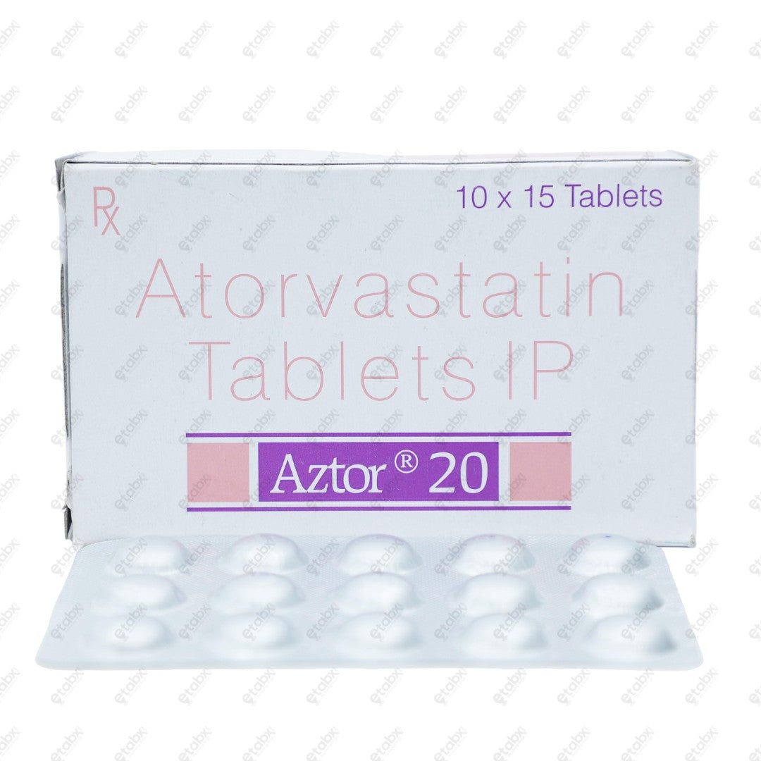 AZTOR 20 Tablets 15's