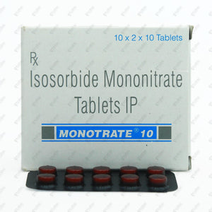 Monotrate 10mg Tablet 10's