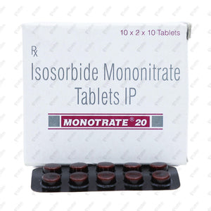 Monotrate 20 Tablet 10's