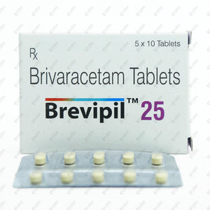 BREVIPIL 25mg Tablet 10's