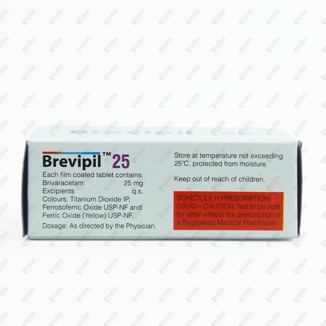 BREVIPIL 25mg Tablet 10's