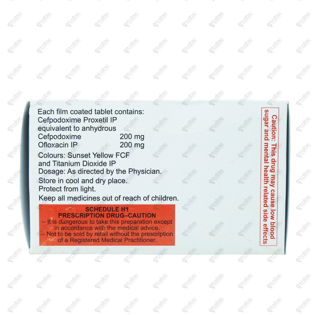 Zedocef O Tablets 10's