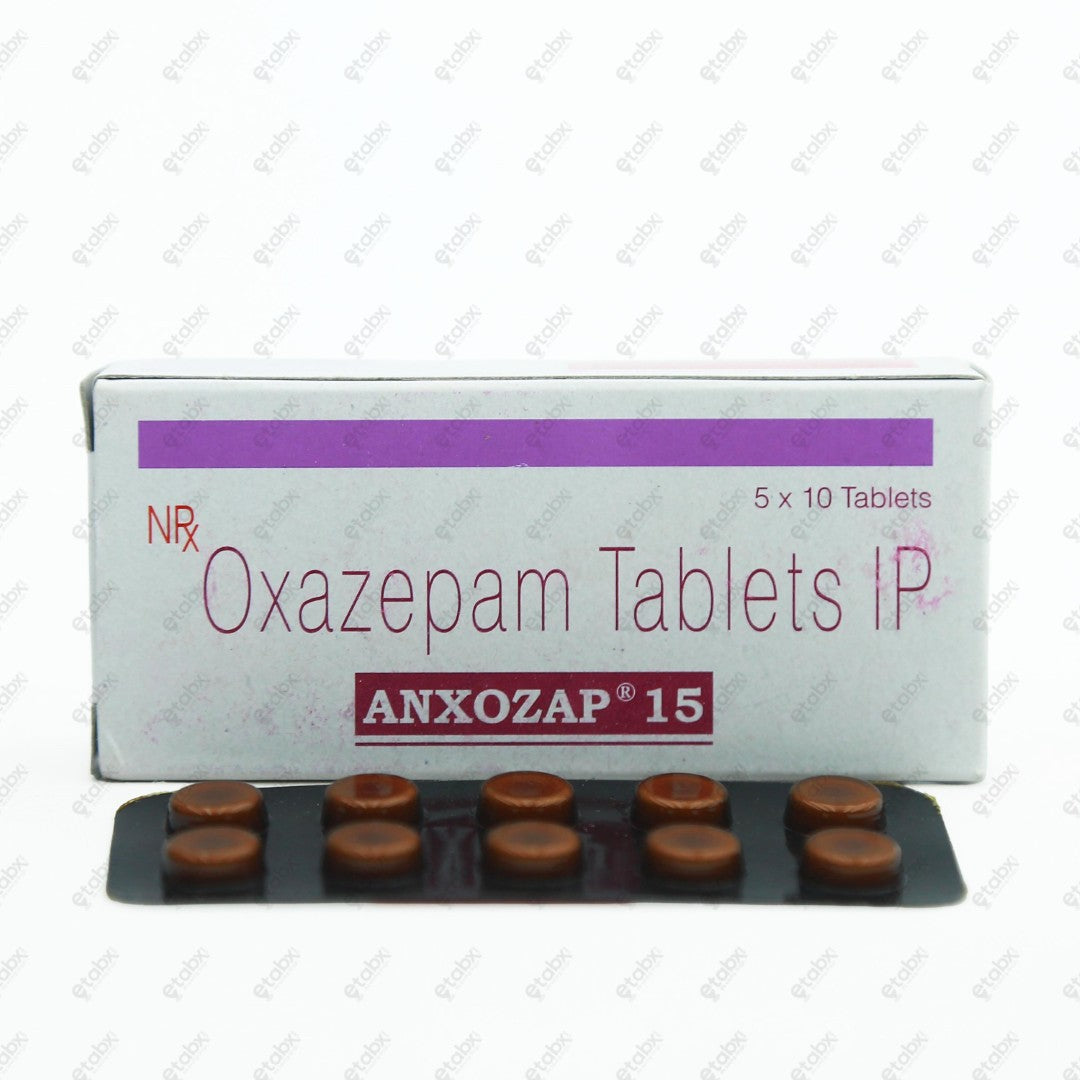 Anxozap 15mg Tablet 10's