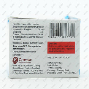 Zensita 50mg Tablet 10's