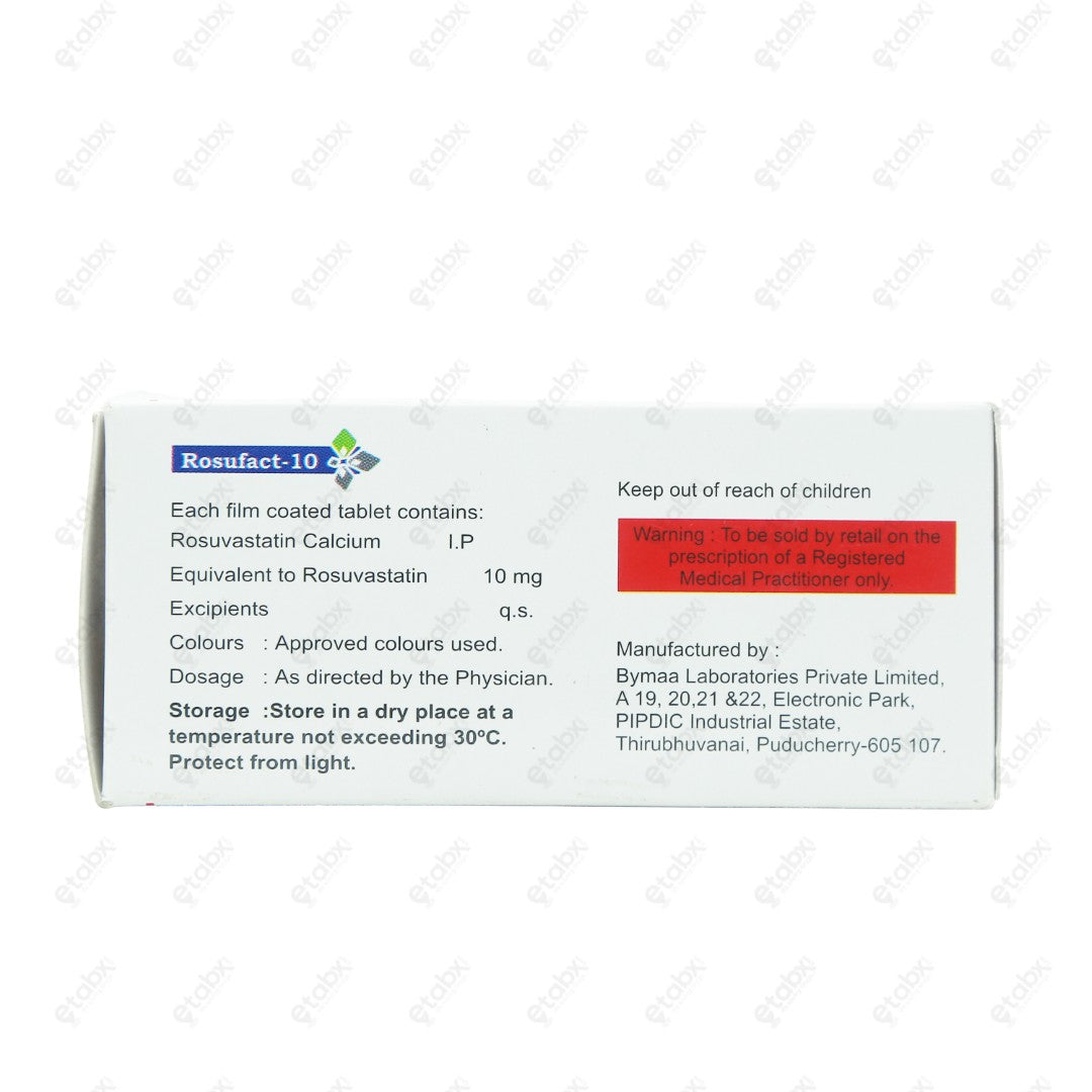 Rosufact 10mg Tablet 10s