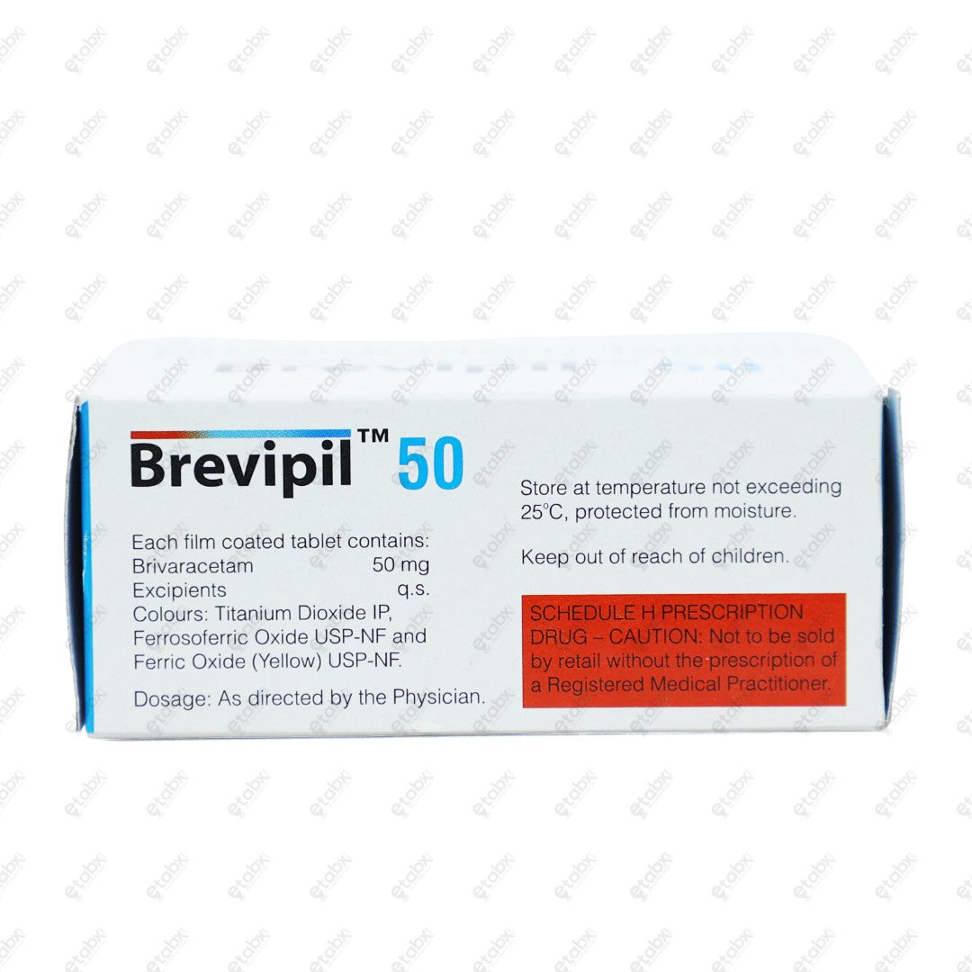 BREVIPIL 50 Tablet 10's