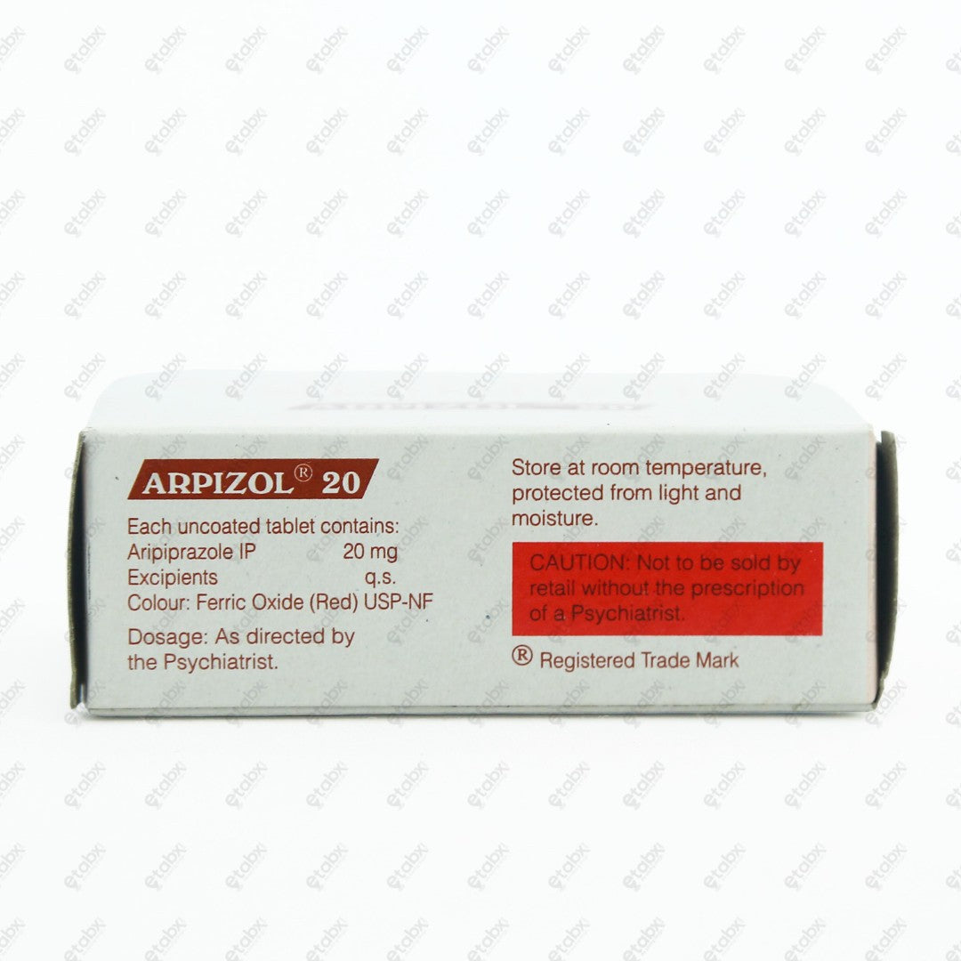 Arpizol 20mg Tablet 10'S