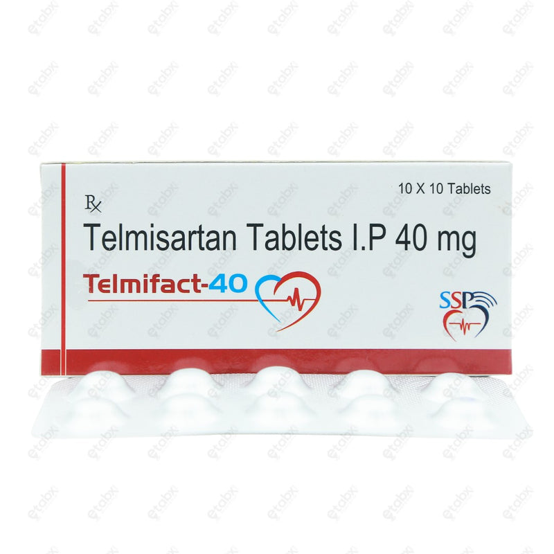 Telmifact 40mg Tablet 10s