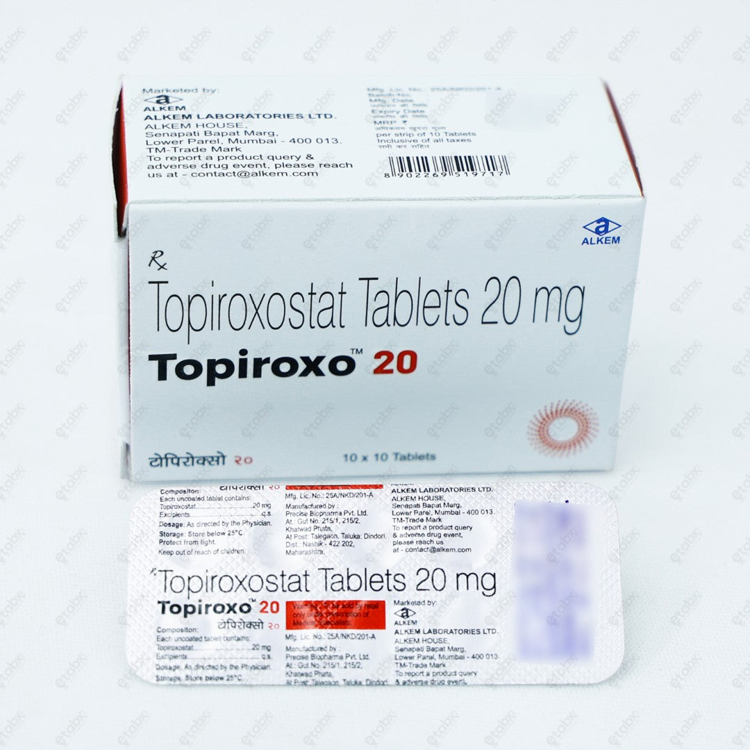 TOPIROXO 20mg Tablet