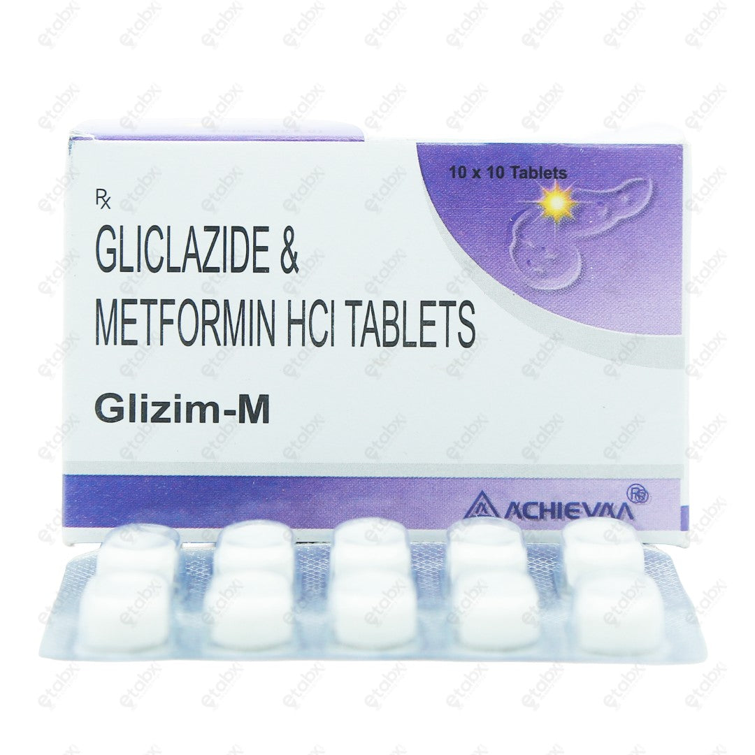 Glizim M Tablet 10's