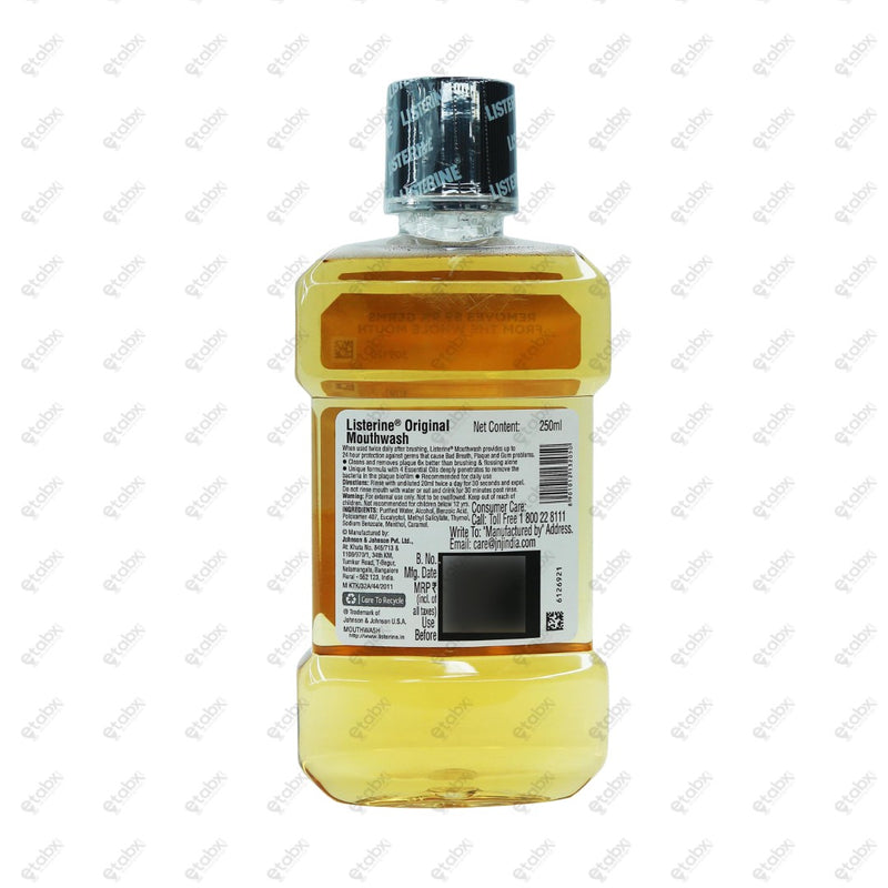 Listerine Original Mouthwash 250ml