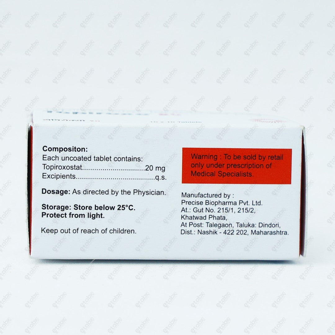 TOPIROXO 20mg Tablet