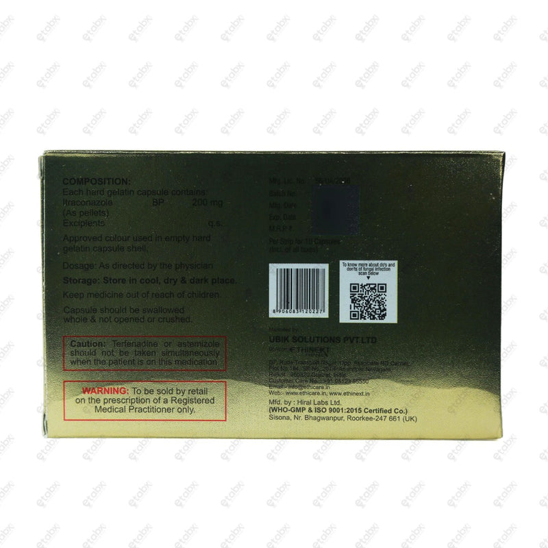 Itra RD 200 Capsules 10's