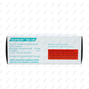 Bupron SR 150 Tablet 10's