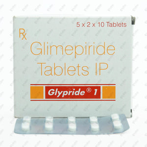Glypride 1mg Tablet 10's