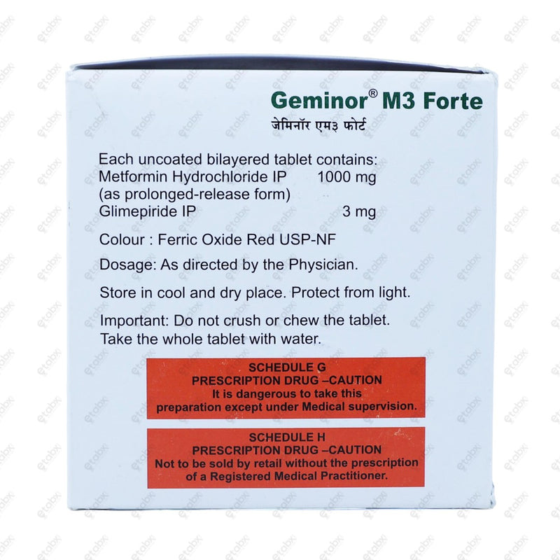 GEMINOR M3 Forte Tablet 15's