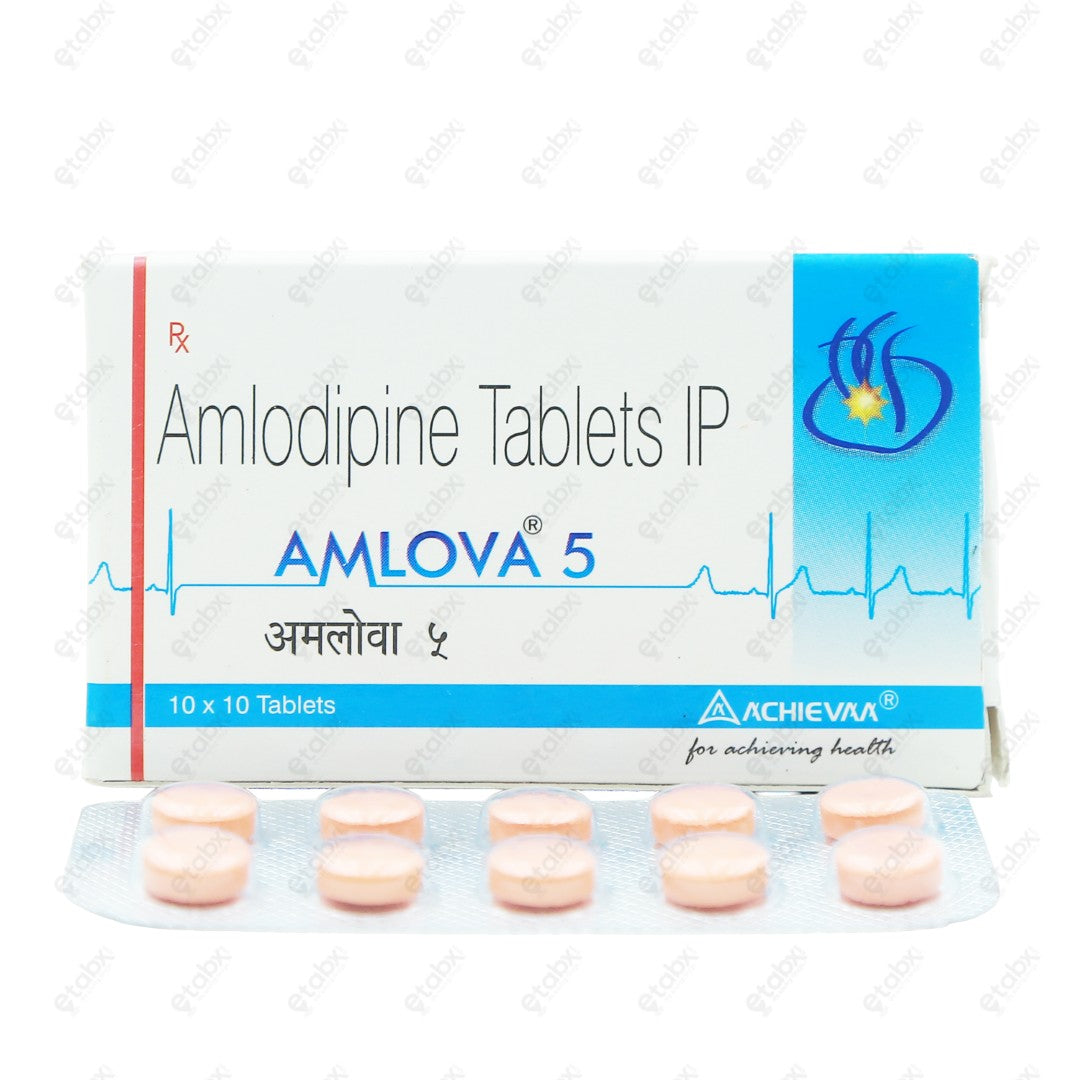 Amlova 5mg Tablet 10's