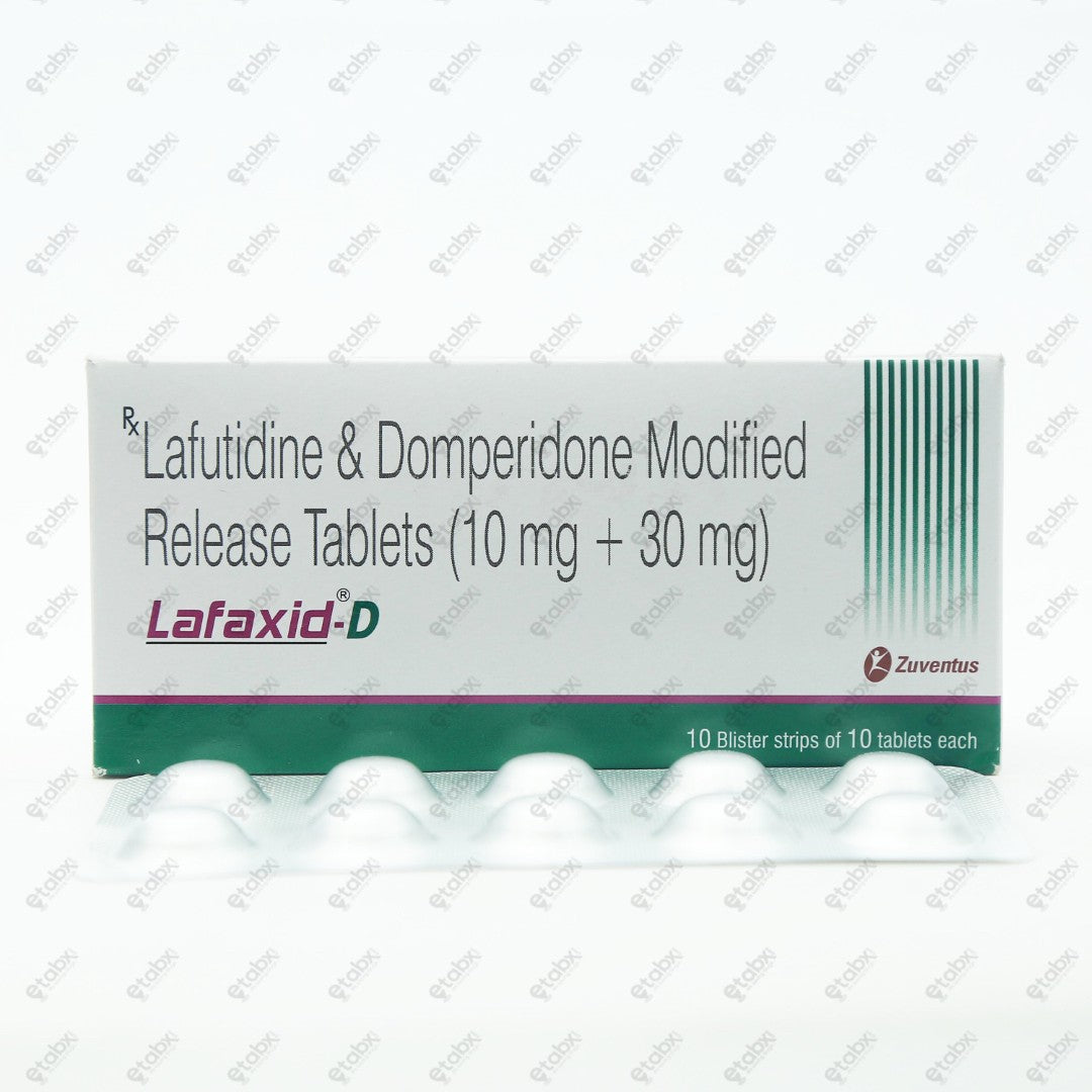 Lafaxid D Tablet 10's
