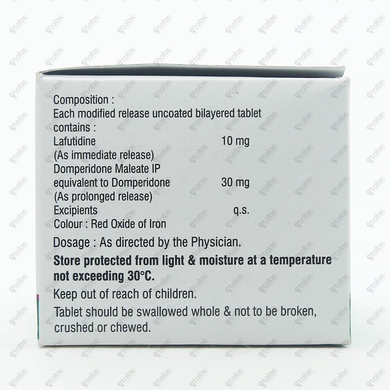 Lafaxid D Tablet 10's