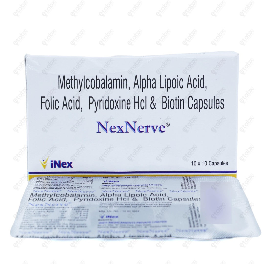 Nexnerve Capsule 10's