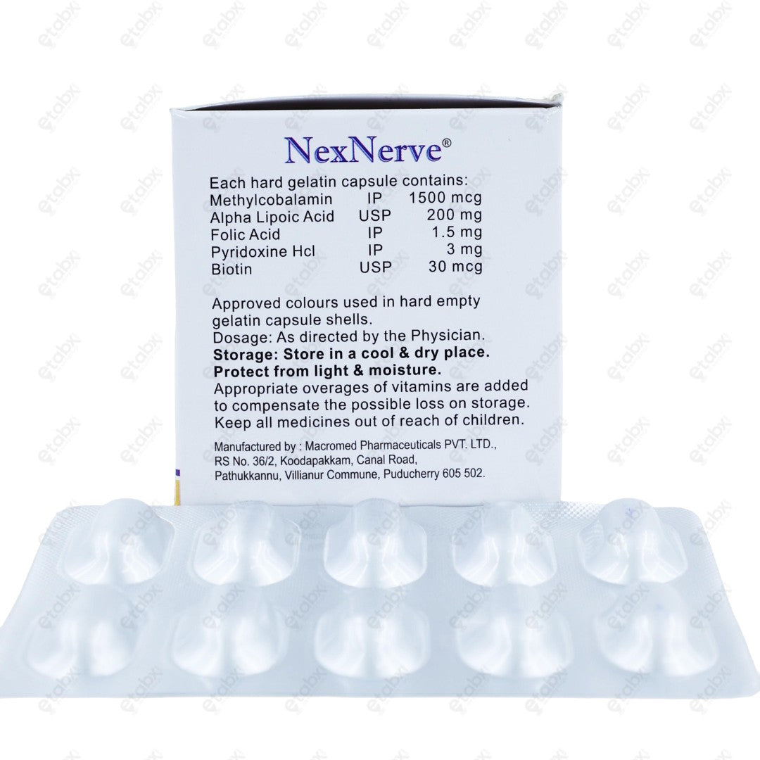 Nexnerve Capsules 10's
