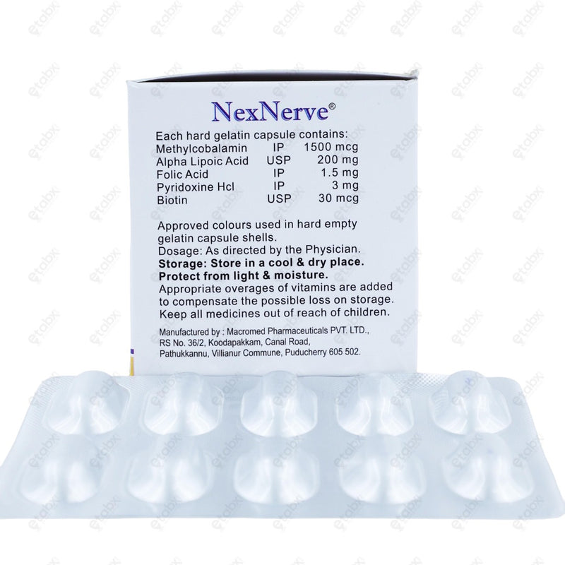 Nexnerve Capsule 10's