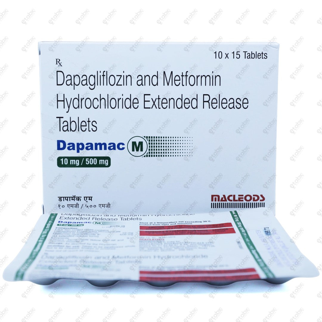 DAPAMAC M 10/500mg Tablet 15