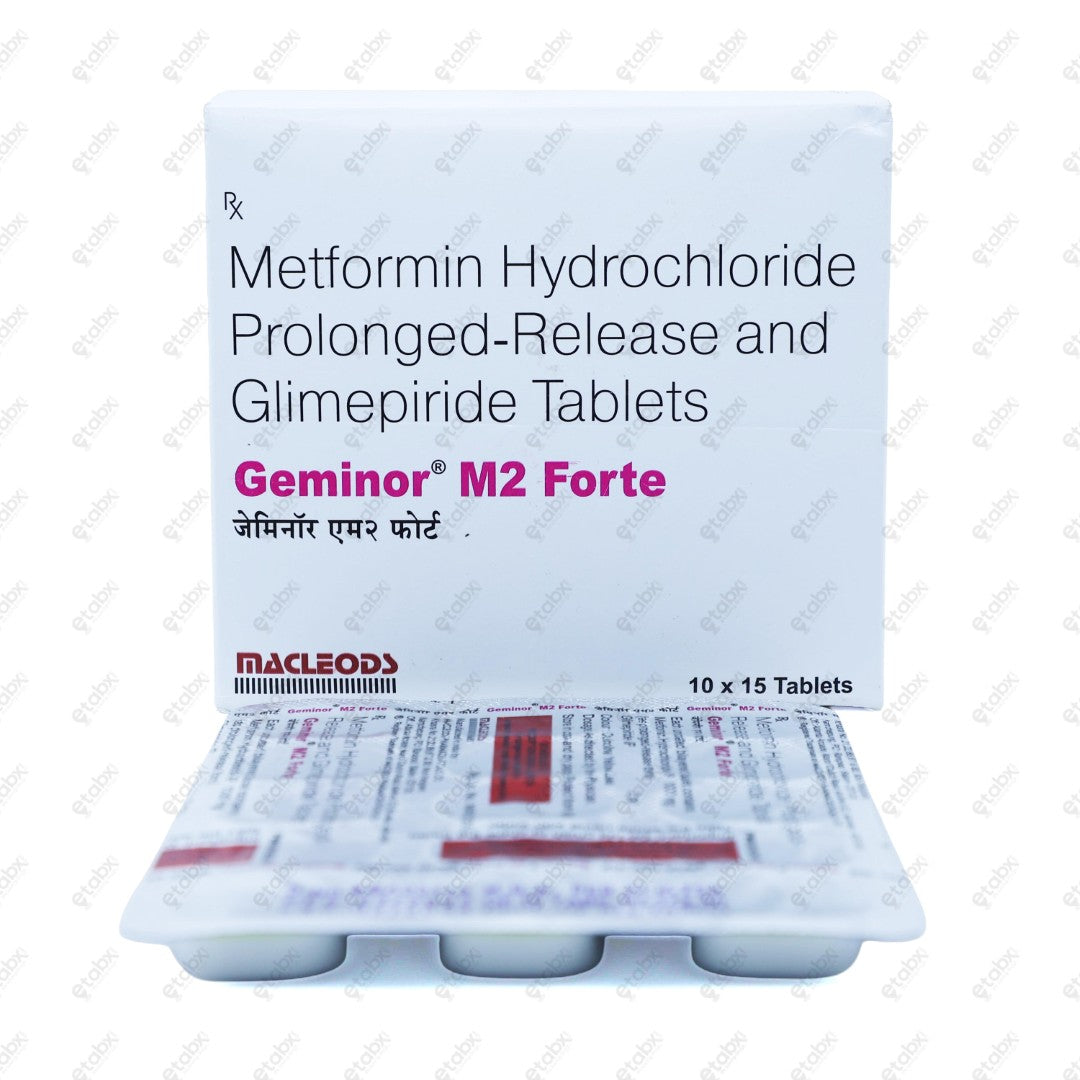 Geminor M2 Forte Tablets 15's