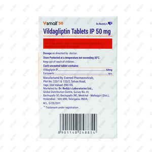 Vsmall 50 Tablet 15's