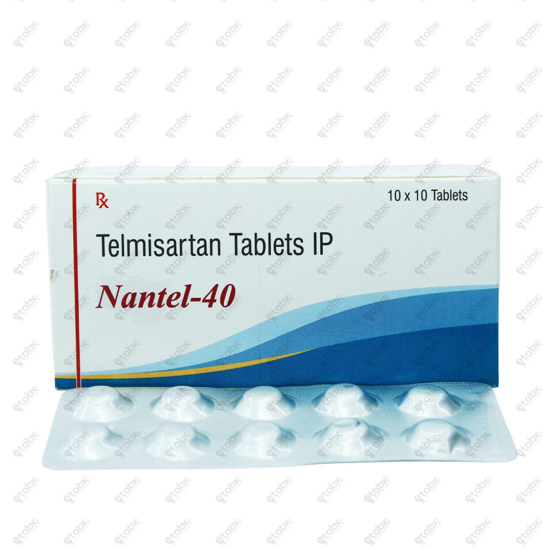 NANTEL 40mg Tablets 10's