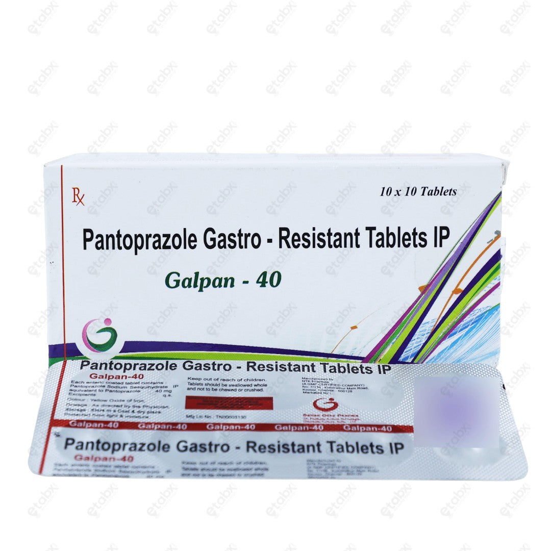 Galpan 40mg Tablet 10's