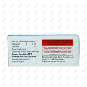 NANTEL 40mg Tablets 10's