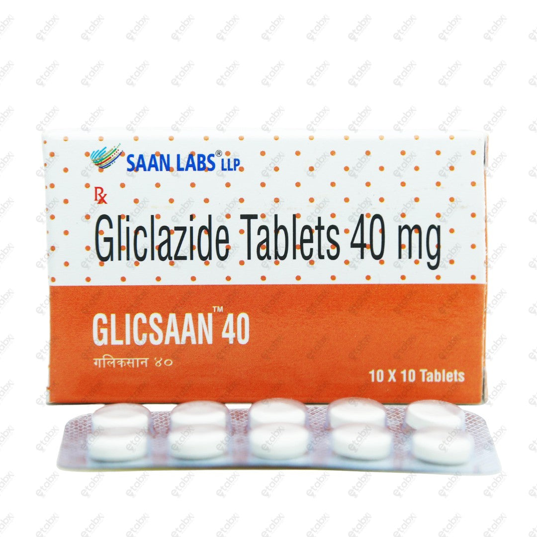 Glicsaan 40 Tablet 10's
