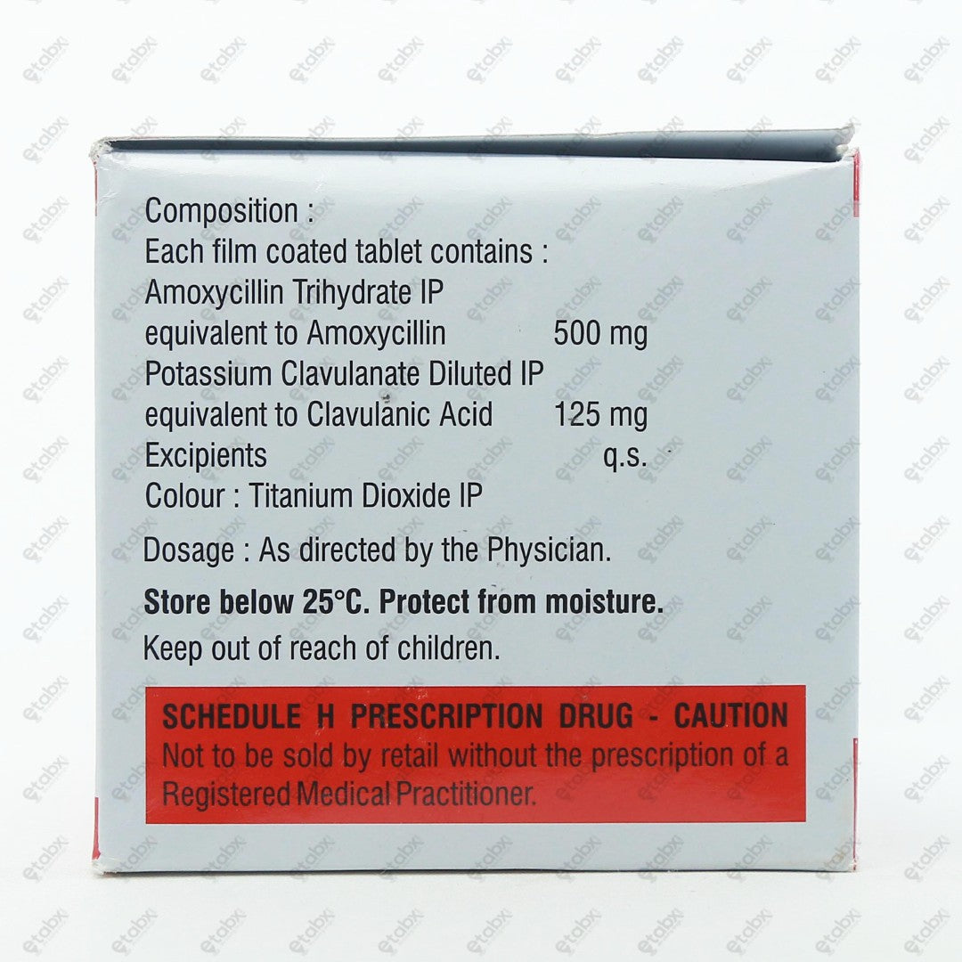AUGPEN 625 BID Tablet 10's