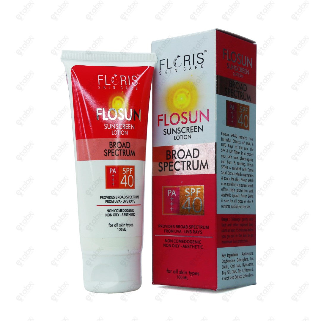 Flosun SPF 40+ Lotion 100ml