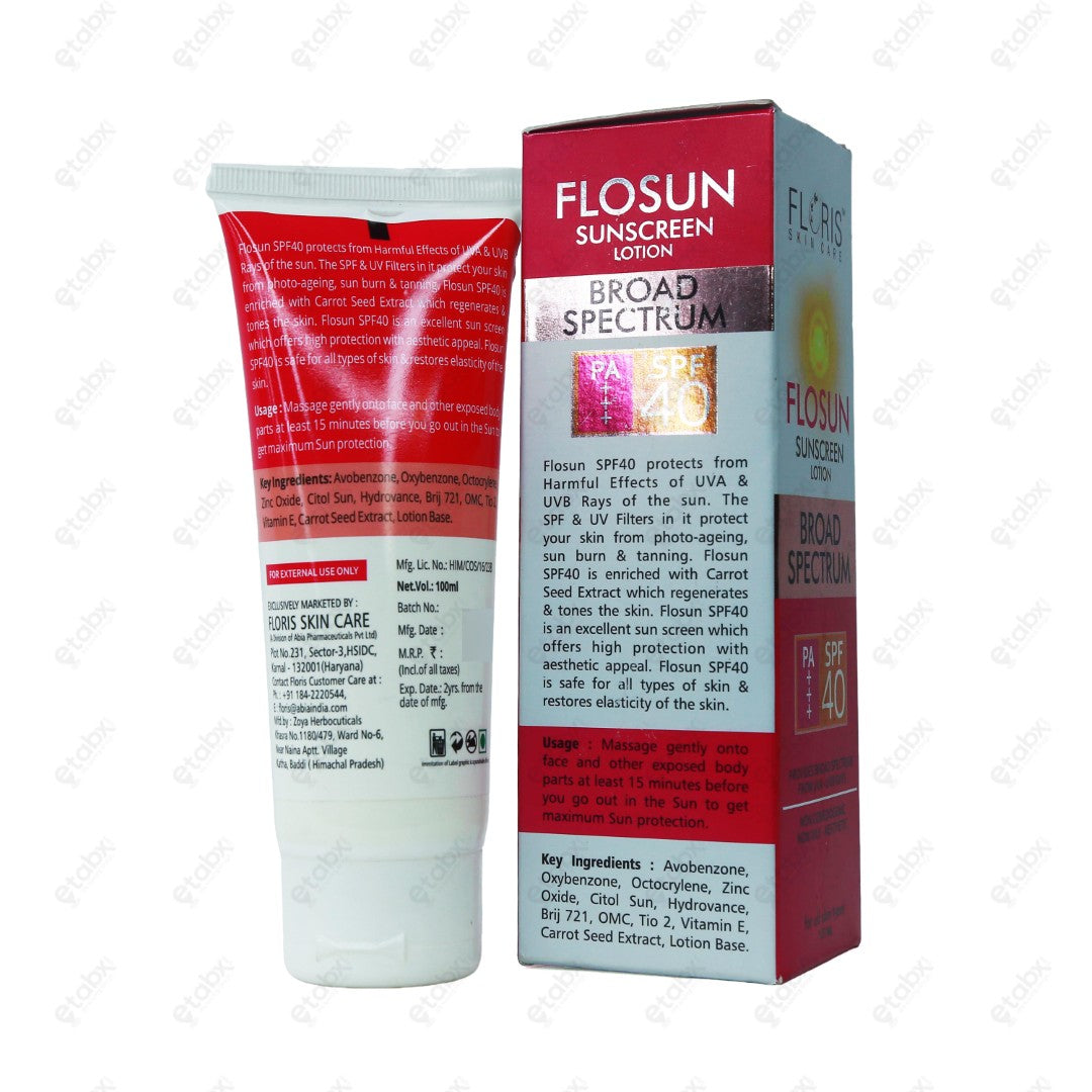 Flosun SPF 40+ Lotion 100ml