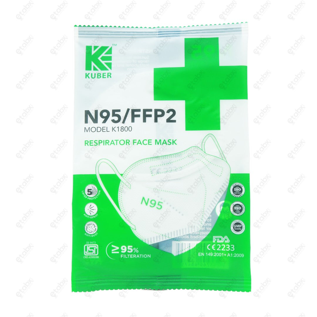 Kuber N95 Face Mask (FFP2)