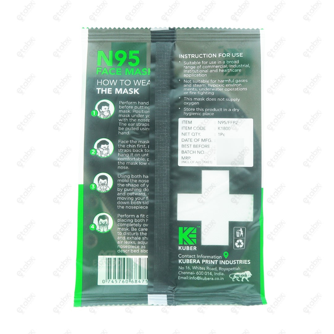 Kuber N95 Face Mask (FFP2)