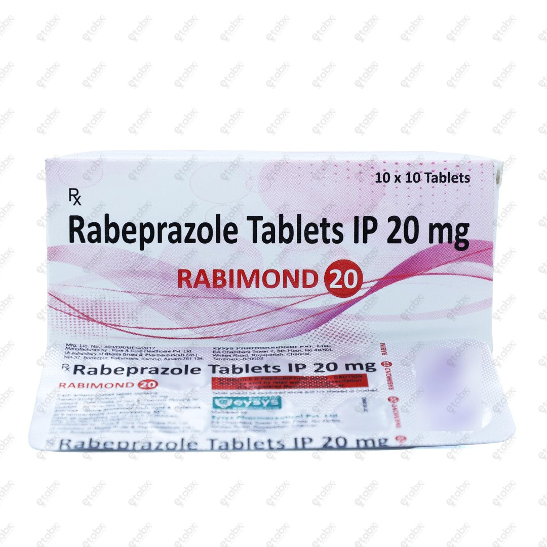Rabimond 20mg Tablet 10's