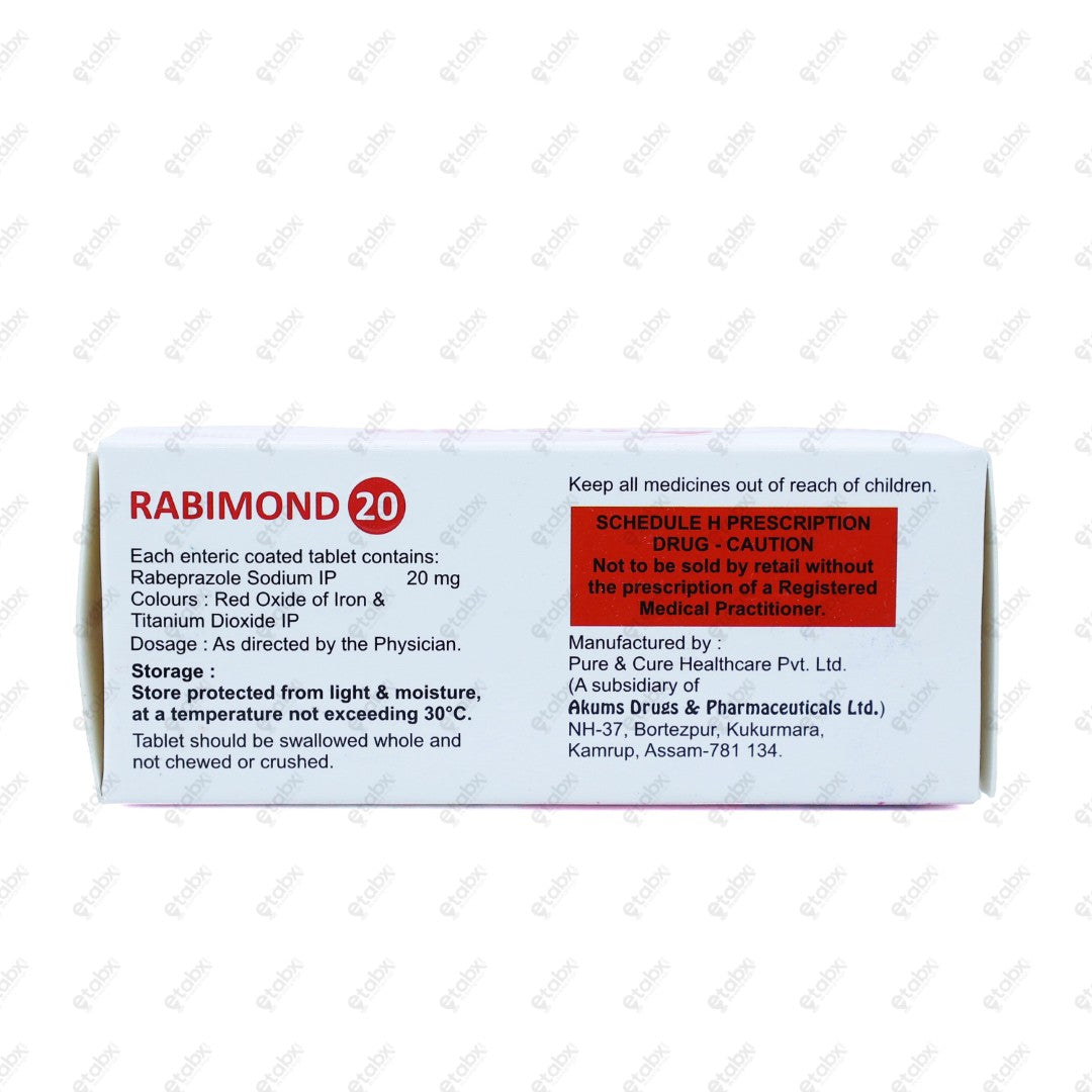 Rabimond 20mg Tablet 10's