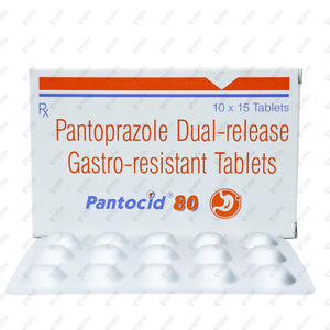 Pantocid 80mg Tablet 15's
