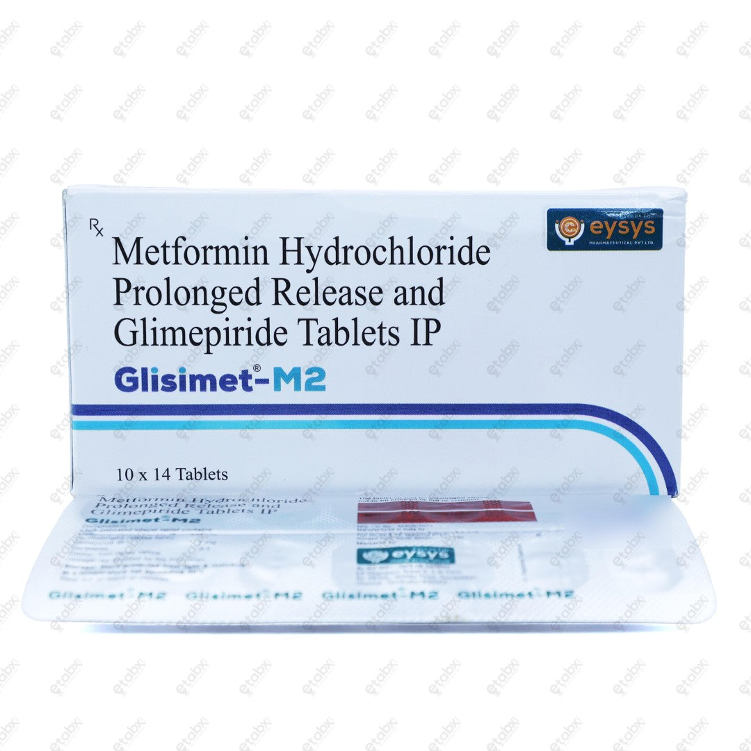 GLISIMET M2 Tablet 14's