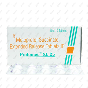 Prolomet XL 25 Tablet 10's