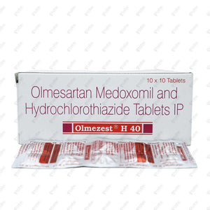 Olmezest H 40mg Tablet 10's