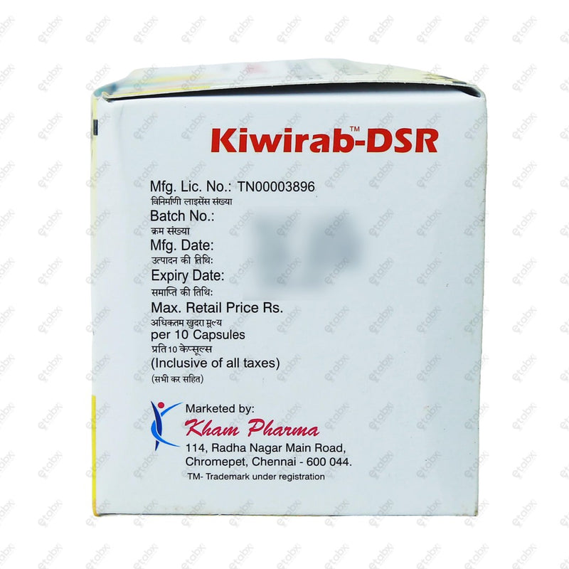 Kiwirab DSR Capsule 10s